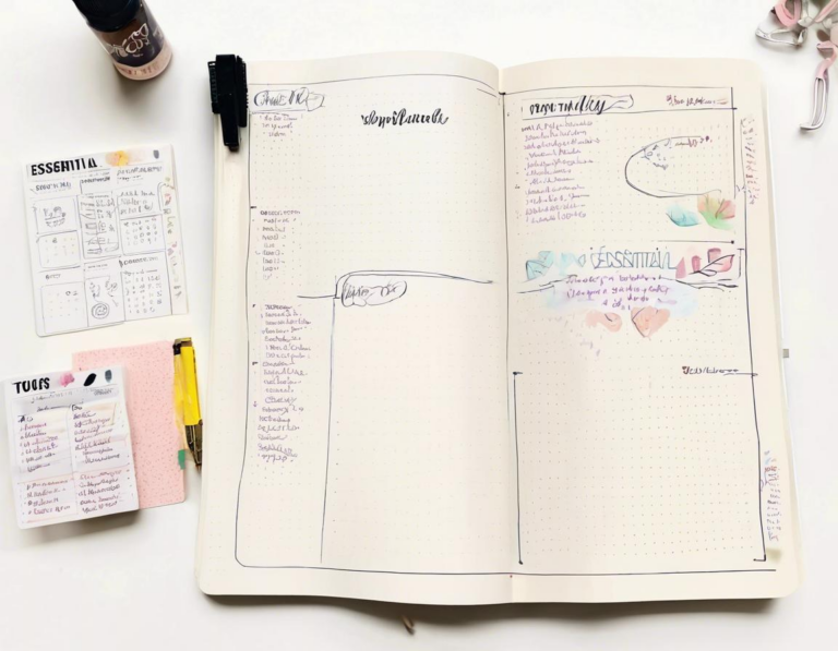 2. Set Up Essential Bullet Journal Pages