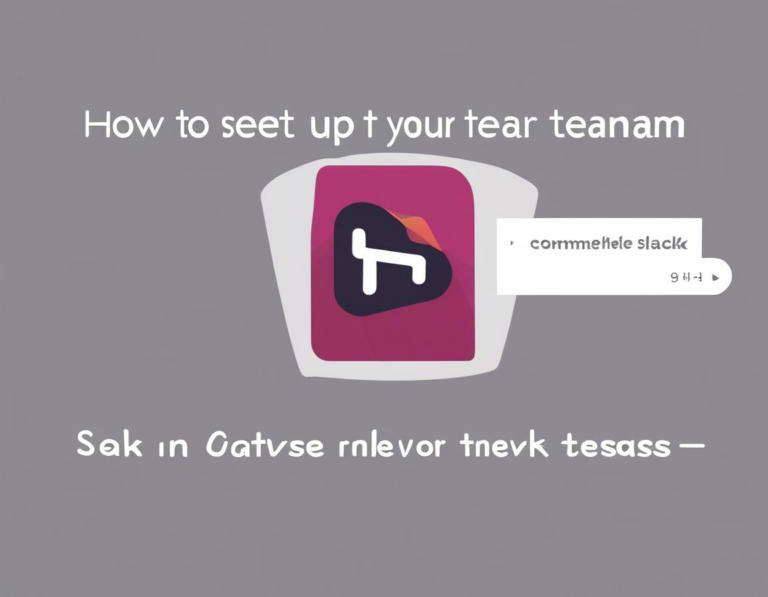 How to Set Up Slack for Your New Team